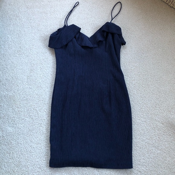 Saints & Secrets Navy Dress - Picture 1 of 8